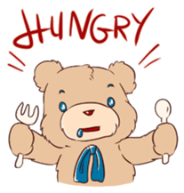 Brown Teddybear sticker #6838608