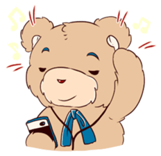 Brown Teddybear sticker #6838617