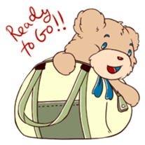 Brown Teddybear sticker #6838626