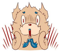 Brown Teddybear sticker #6838630