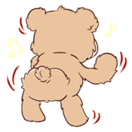 Brown Teddybear sticker #6838631