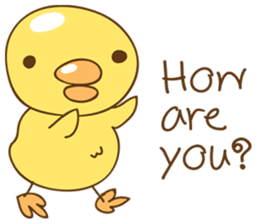 Cutie baby duck sticker #6838713