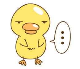 Cutie baby duck sticker #6838716