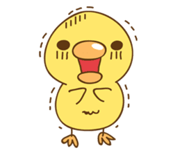 Cutie baby duck sticker #6838720