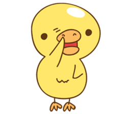 Cutie baby duck sticker #6838721