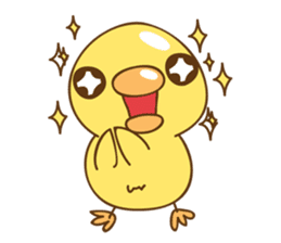 Cutie baby duck sticker #6838724