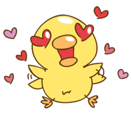 Cutie baby duck sticker #6838725