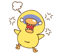 Cutie baby duck sticker #6838726