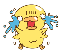 Cutie baby duck sticker #6838727