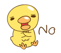 Cutie baby duck sticker #6838728