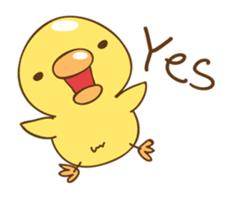 Cutie baby duck sticker #6838729