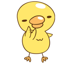 Cutie baby duck sticker #6838731