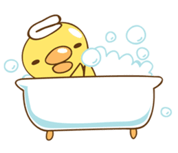 Cutie baby duck sticker #6838734