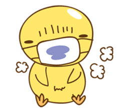 Cutie baby duck sticker #6838737