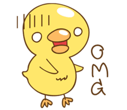 Cutie baby duck sticker #6838738