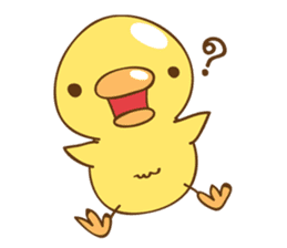 Cutie baby duck sticker #6838740