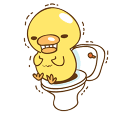 Cutie baby duck sticker #6838742