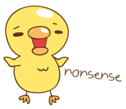 Cutie baby duck sticker #6838749