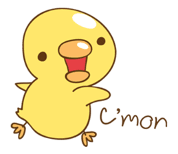 Cutie baby duck sticker #6838750