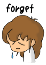 Hey now ... Female Hen English version sticker #6838946