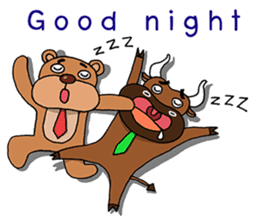 Ongfong & Oufu, Investor partner sticker #6839099