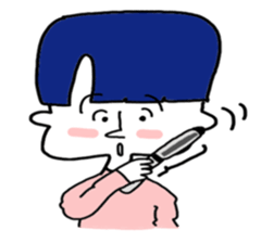 Men`s sticker sticker #6839158