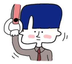 Men`s sticker sticker #6839164