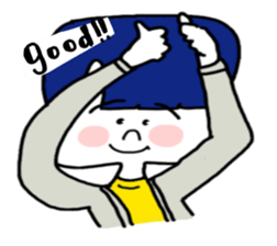 Men`s sticker sticker #6839172