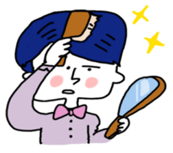 Men`s sticker sticker #6839183