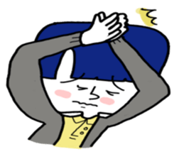 Men`s sticker sticker #6839187