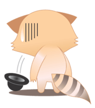 Lovely Raccoon Family sticker #6839254