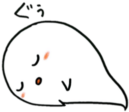 Very Cute ghost sticker #6839641
