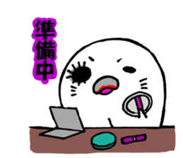 band girl GOMA sticker #6839937