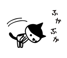 Greetings cat and animals3 sticker #6840247