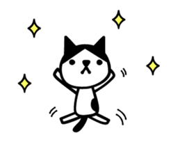 Greetings cat and animals3 sticker #6840267