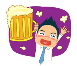 Mr.Tina (Office Syndrome) sticker #6840524