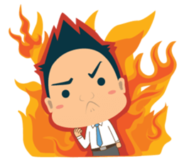 Mr.Tina (Office Syndrome) sticker #6840530