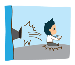 Mr.Tina (Office Syndrome) sticker #6840537