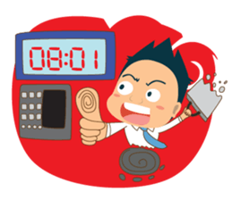 Mr.Tina (Office Syndrome) sticker #6840538