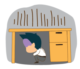 Mr.Tina (Office Syndrome) sticker #6840543