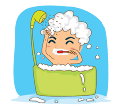 Mr.Tina (Office Syndrome) sticker #6840544