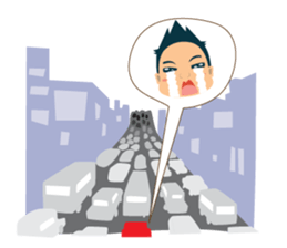 Mr.Tina (Office Syndrome) sticker #6840546