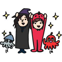 Witch and Natalie with ANDA-MONDARA