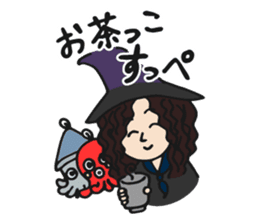 Witch and Natalie with ANDA-MONDARA sticker #6840636