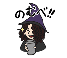 Witch and Natalie with ANDA-MONDARA sticker #6840637