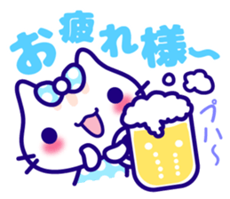 Summer Rabbit, Cat, Bear,Chick sticker sticker #6841553