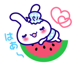 Summer Rabbit, Cat, Bear,Chick sticker sticker #6841554