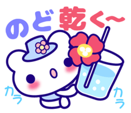 Summer Rabbit, Cat, Bear,Chick sticker sticker #6841561