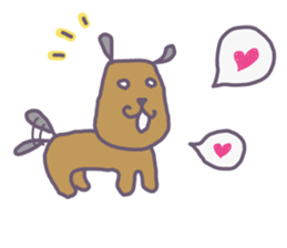 BLUE CAT , FUNNY DOG . sticker #6841704