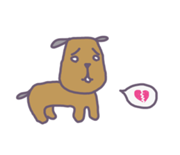 BLUE CAT , FUNNY DOG . sticker #6841705